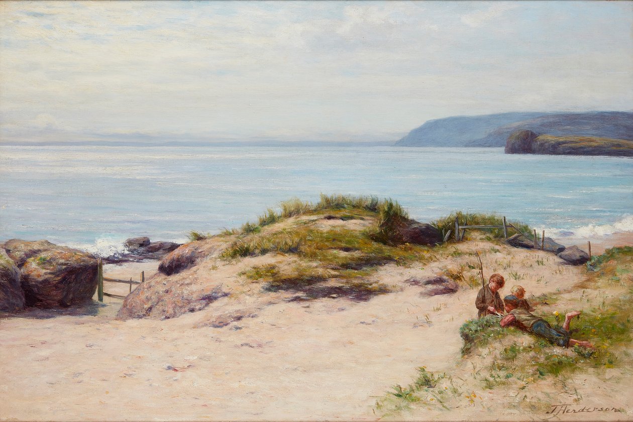 Under the Sandhills (olej na plátně) od Joseph Henderson