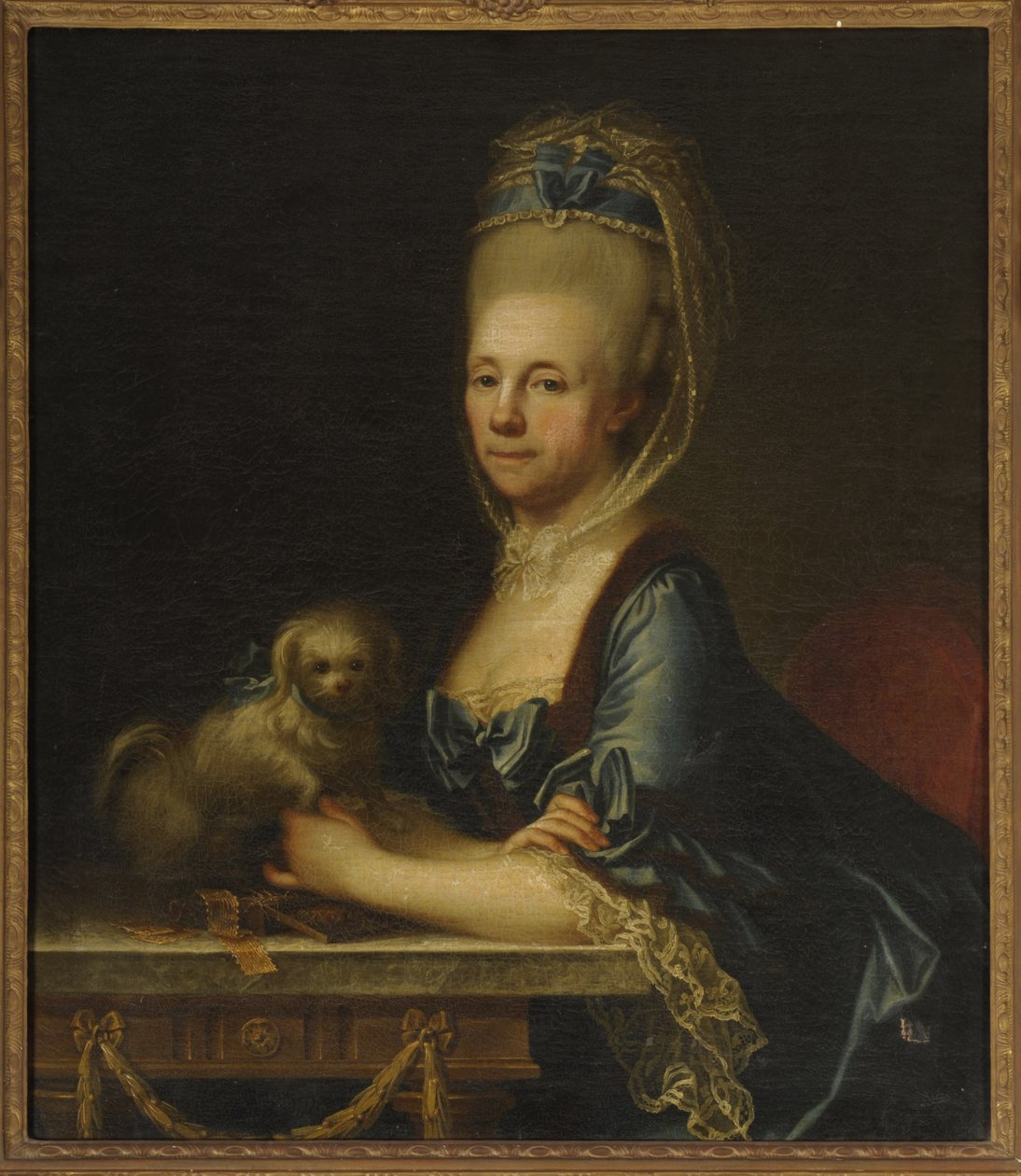 Josef Hickel - Rafaela Salm-Reifferscheidt, roz. Rogendorf od Joseph Hickel
