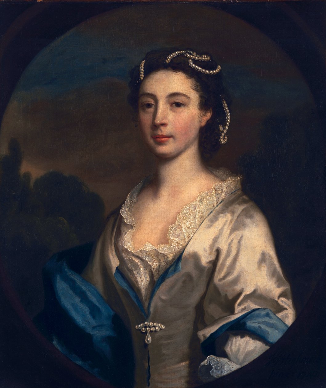 Frances Westová, 1742 od Joseph Highmore