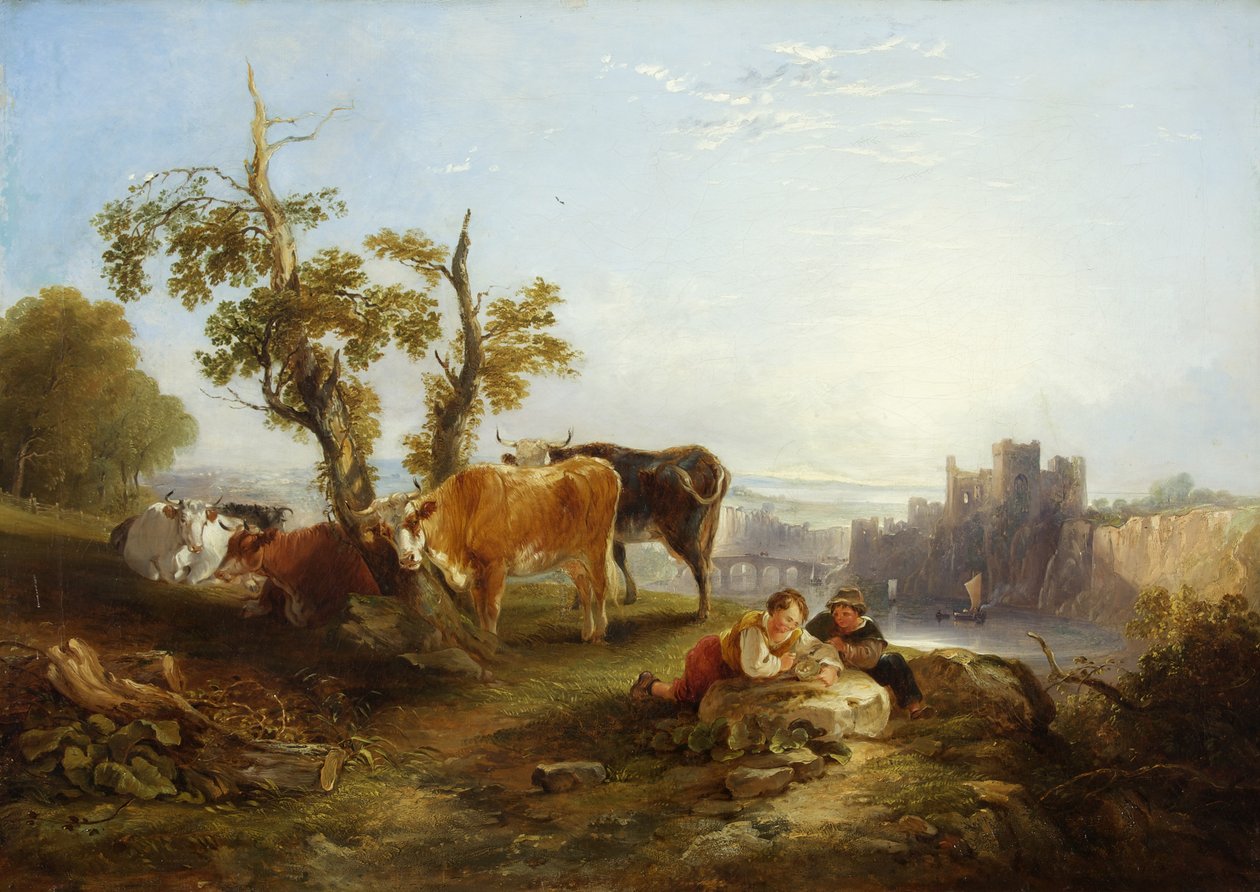 Hrad Chepstow od Joseph Horlor
