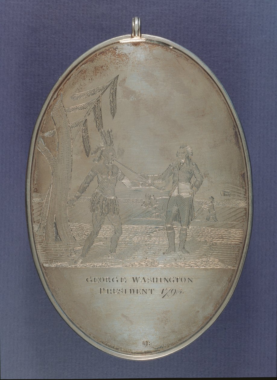 Mírová medaile, 1793 (stříbrná) od Joseph II Richardson