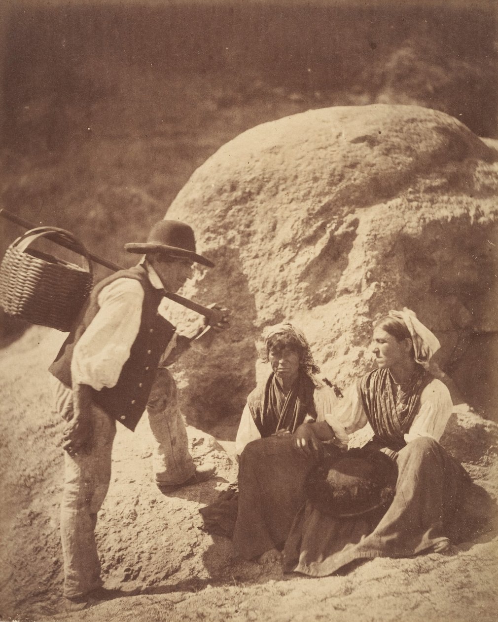 Rolníci z Alto-Douro, 1856. od Joseph James Forrester
