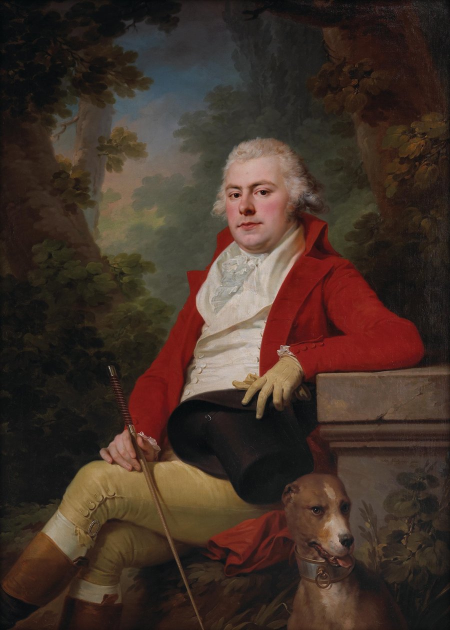 Josef Kreutzinger Portrét Alexeje Golicyna 1795 od Joseph Kreutzinger