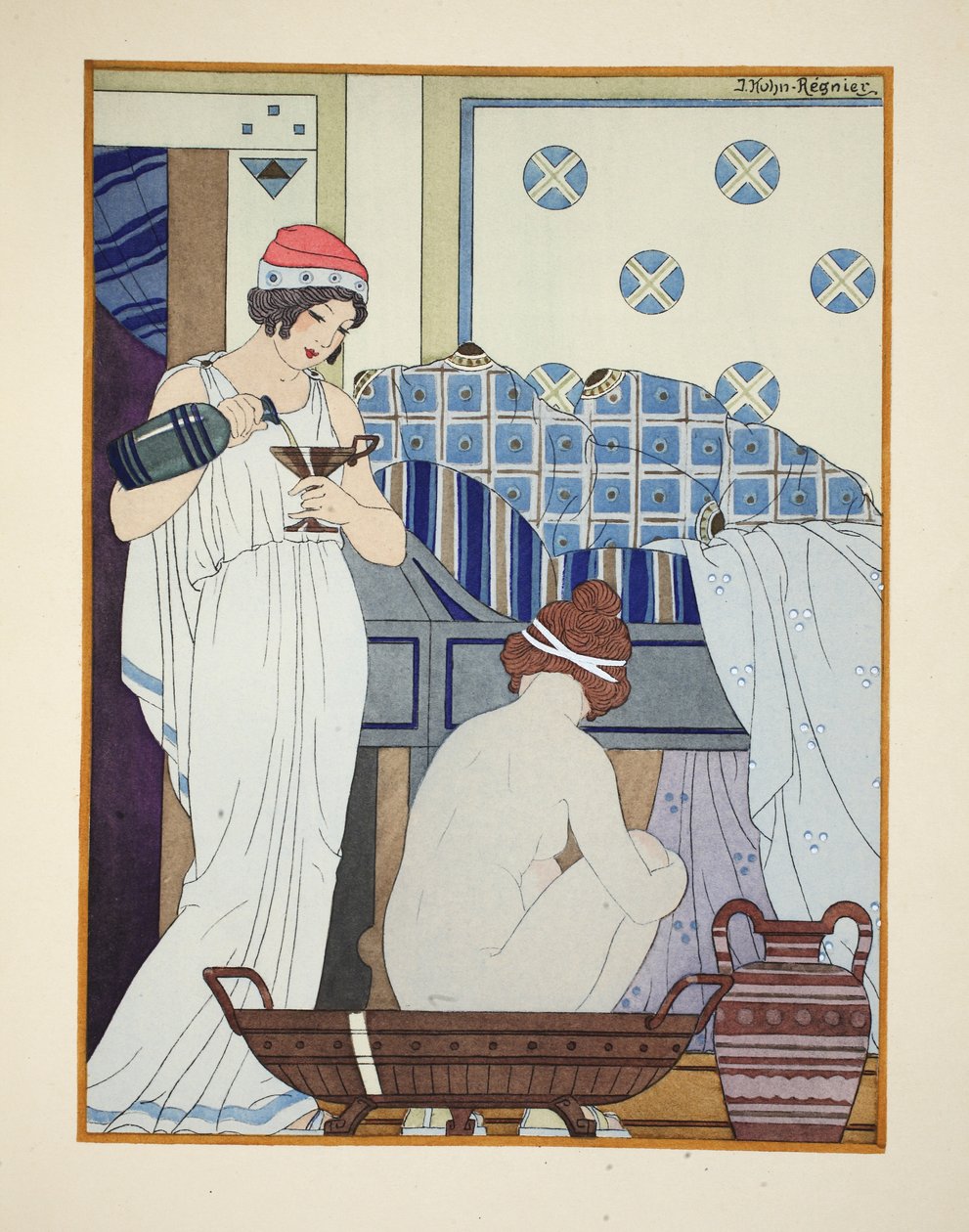 Sedátko do vany, ilustrace z 