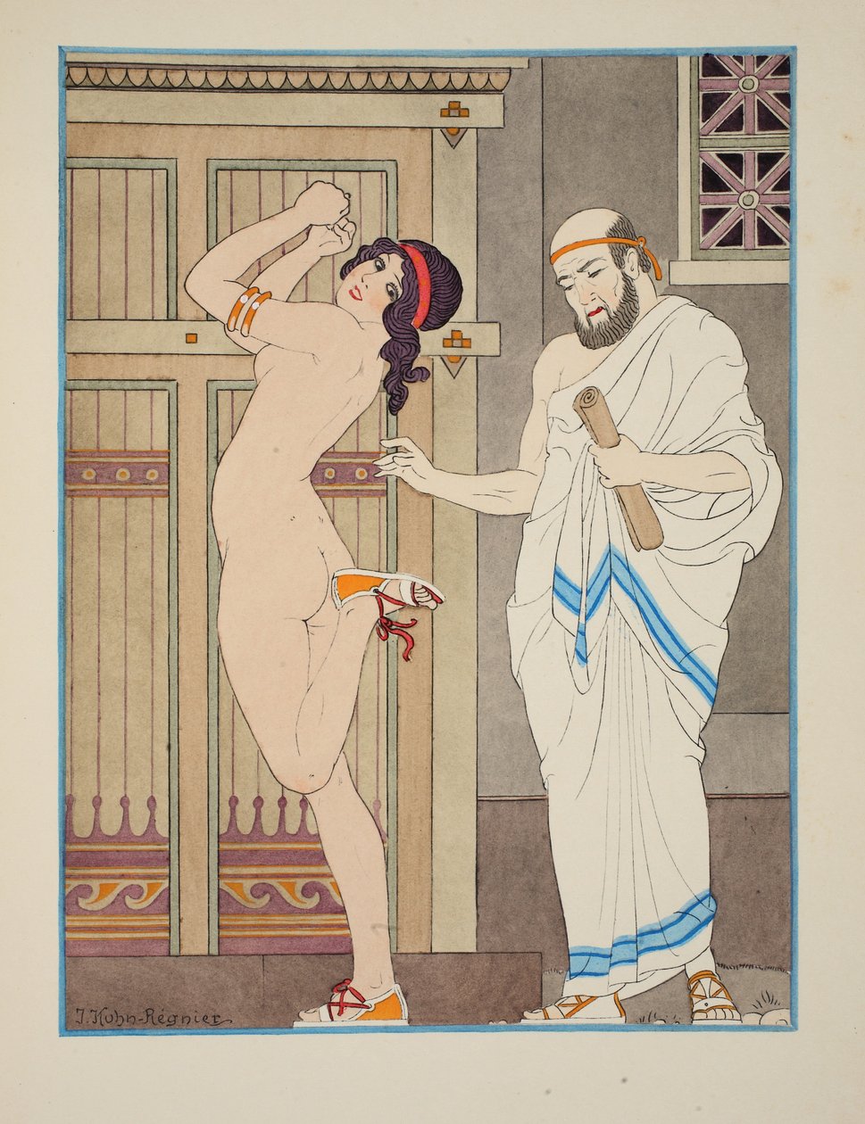 Mladistvý dovádění, ilustrace z 