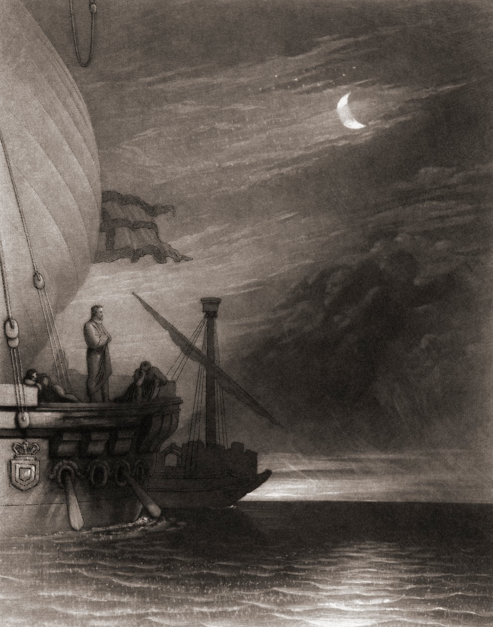 Země objevená Kolumbem od Joseph Mallord William (after) Turner