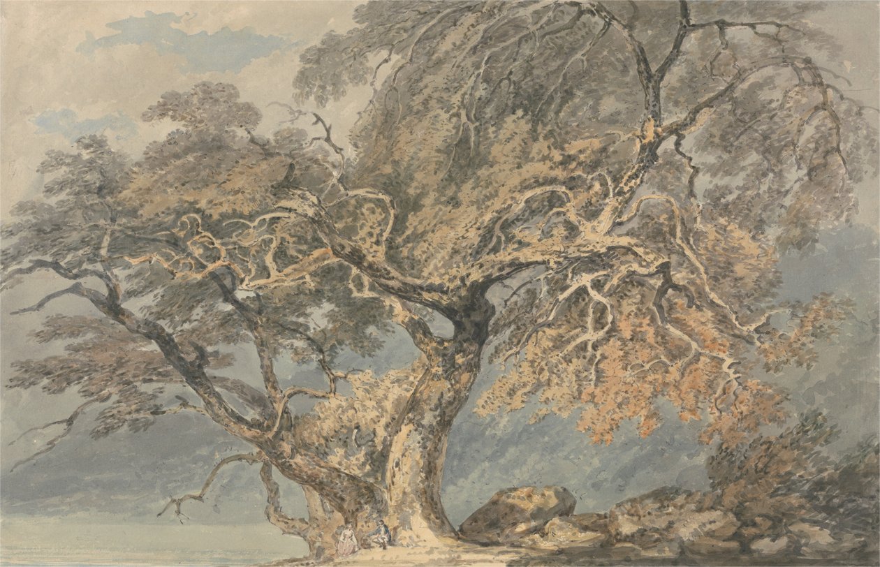 Velký strom od Joseph Mallord William Turner