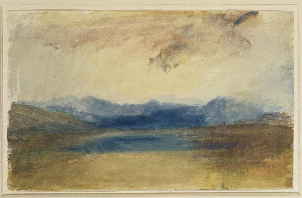 Horská krajina s jezerem, c.1820 od Joseph Mallord William Turner