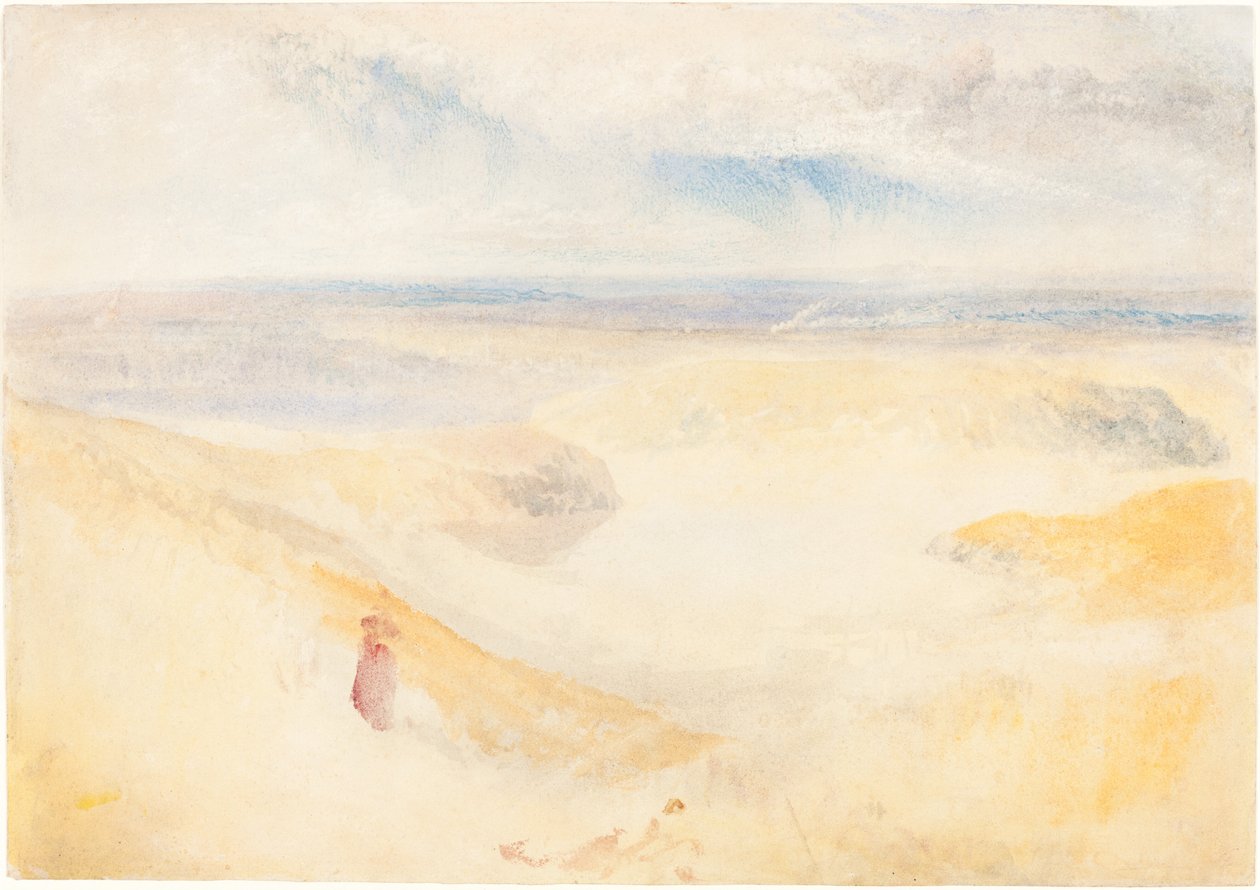 Řeka Yorkshire od Joseph Mallord William Turner