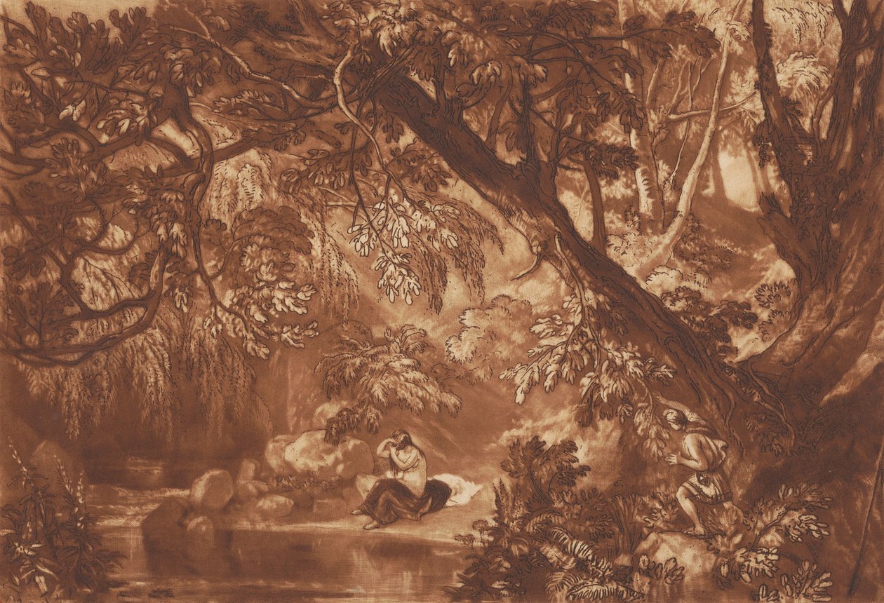 Aesacus a Hesperie od Joseph Mallord William Turner
