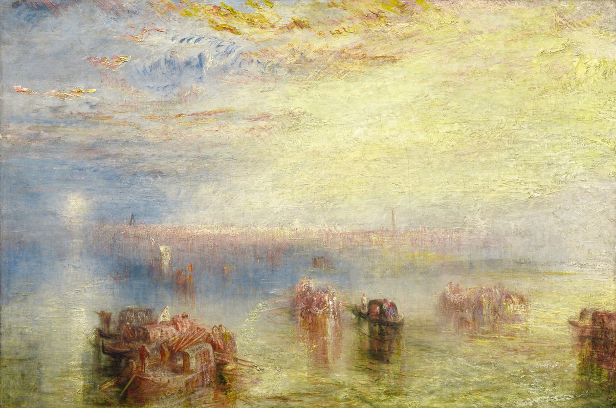 Příjezd do Benátek od Joseph Mallord William Turner