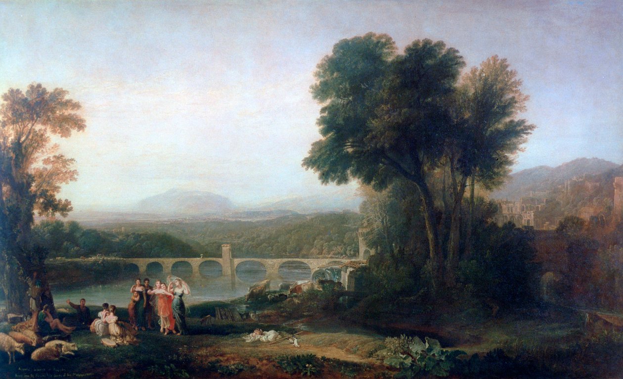 Apullia při hledání Appulla, c1814 od Joseph Mallord William Turner