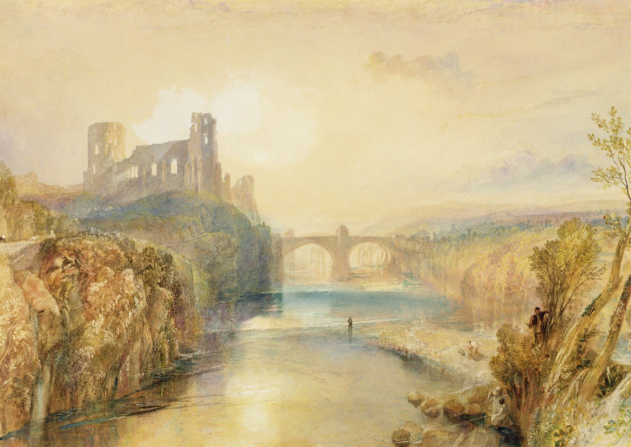 Barnard Castle (akvarel, kvaš, pero a inkoust na papíře) od Joseph Mallord William Turner