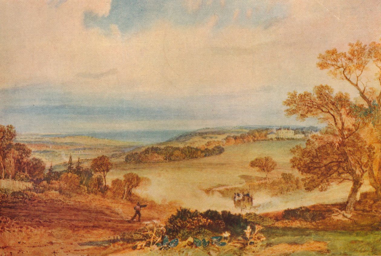 Beauport, poblíž Bexhill, 1810 od Joseph Mallord William Turner