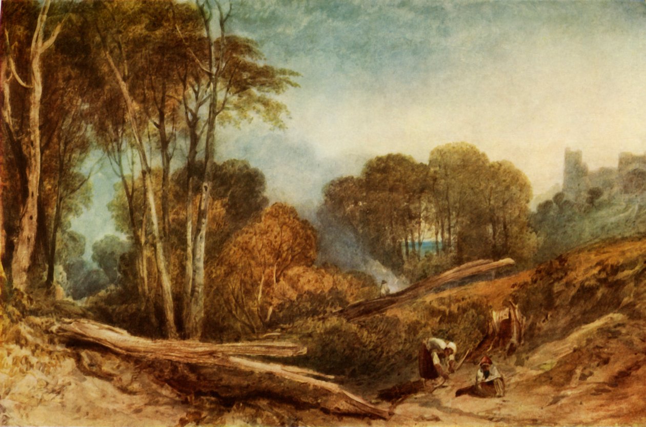 Hrad Beeston, Cheshire, c1839, 1934. VYMAZAT viz 0580035323 od Joseph Mallord William Turner