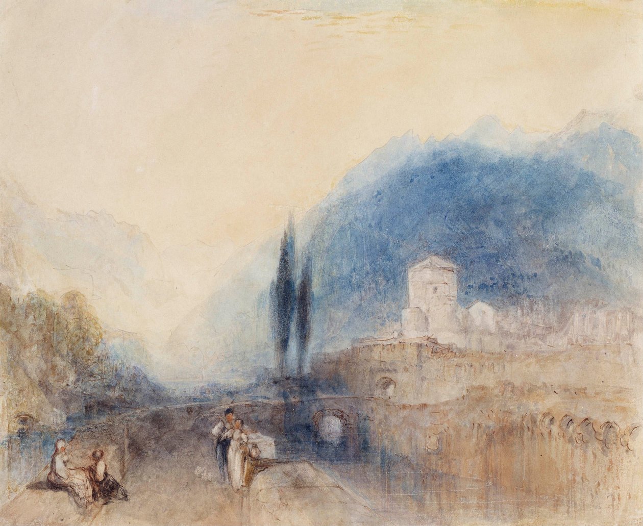 Bellinzona od Joseph Mallord William Turner