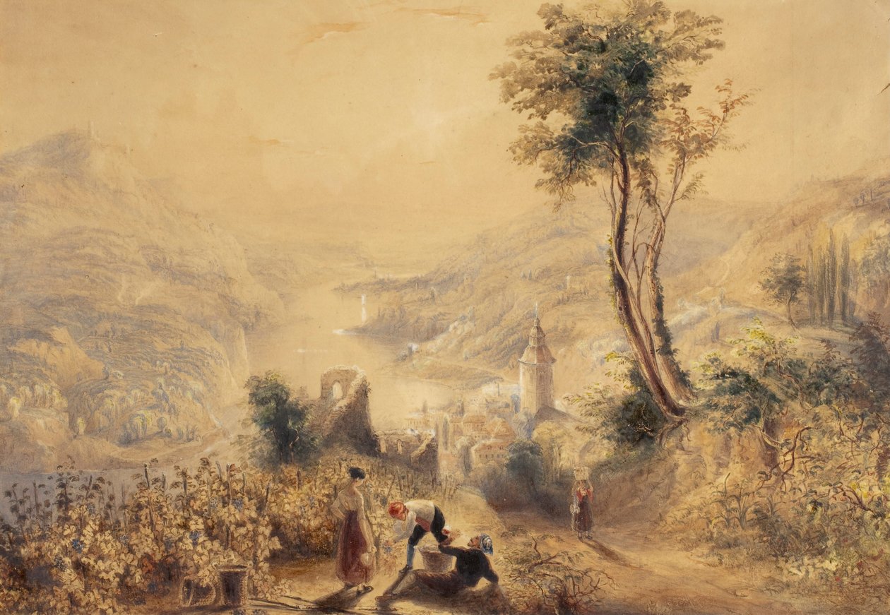Bernkastel (Oberwesel) od Joseph Mallord William Turner
