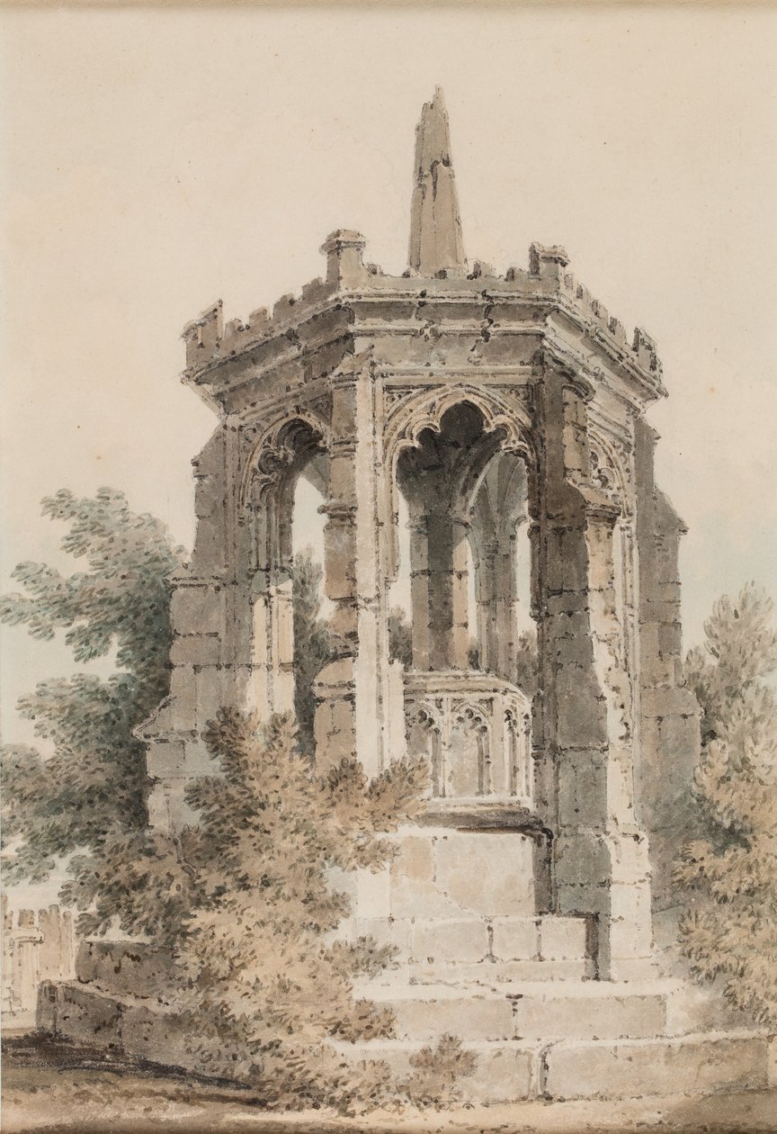 Blackfriars Cross, Hereford (památník) od Joseph Mallord William Turner