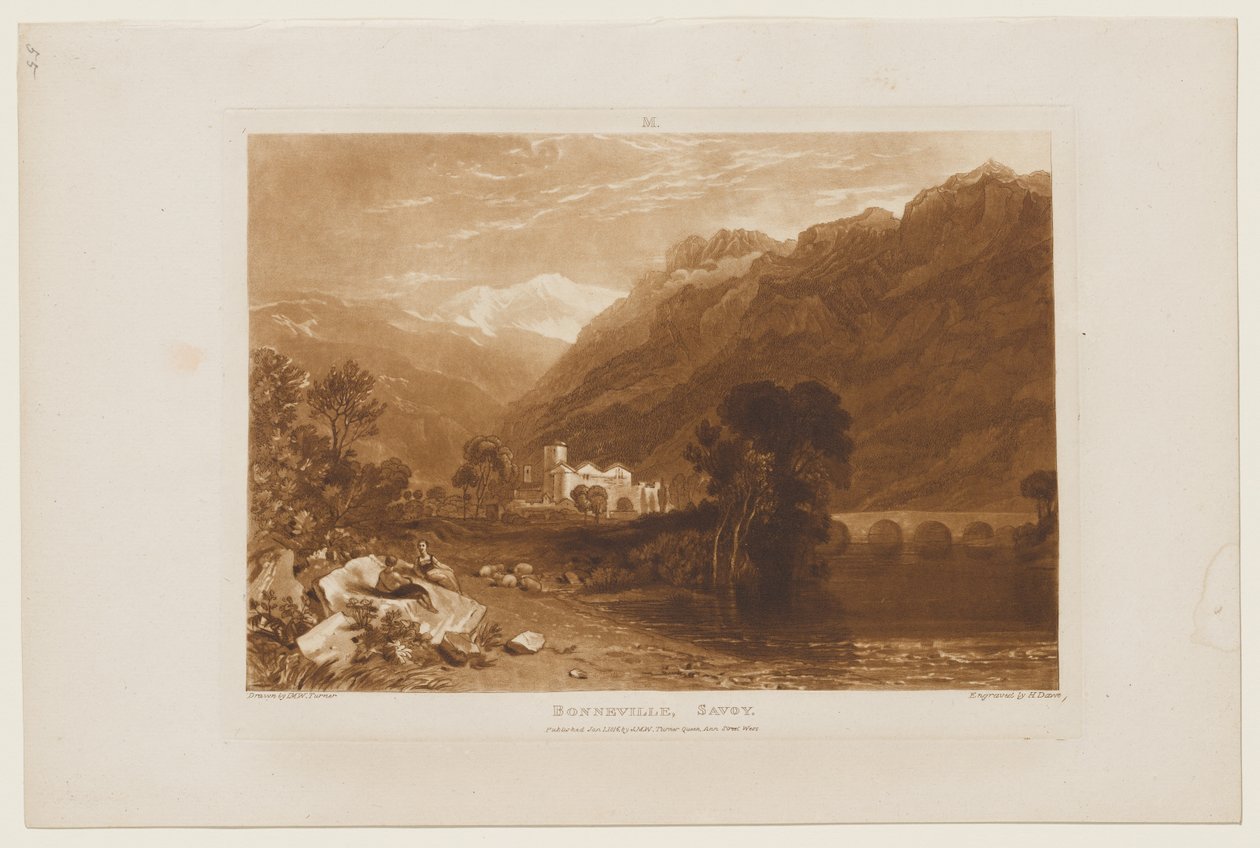 Bonneville od Joseph Mallord William Turner