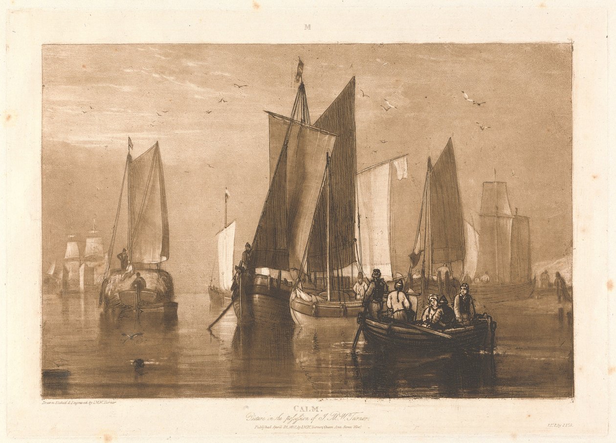 Klid od Joseph Mallord William Turner