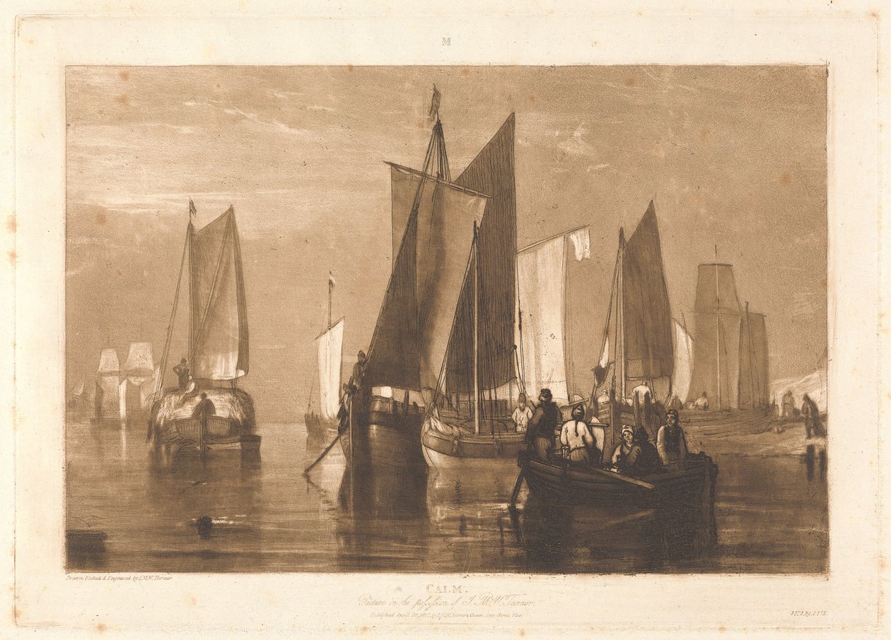 Klid od Joseph Mallord William Turner