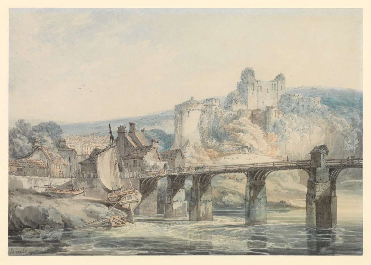 Hrad Chepstow od Joseph Mallord William Turner