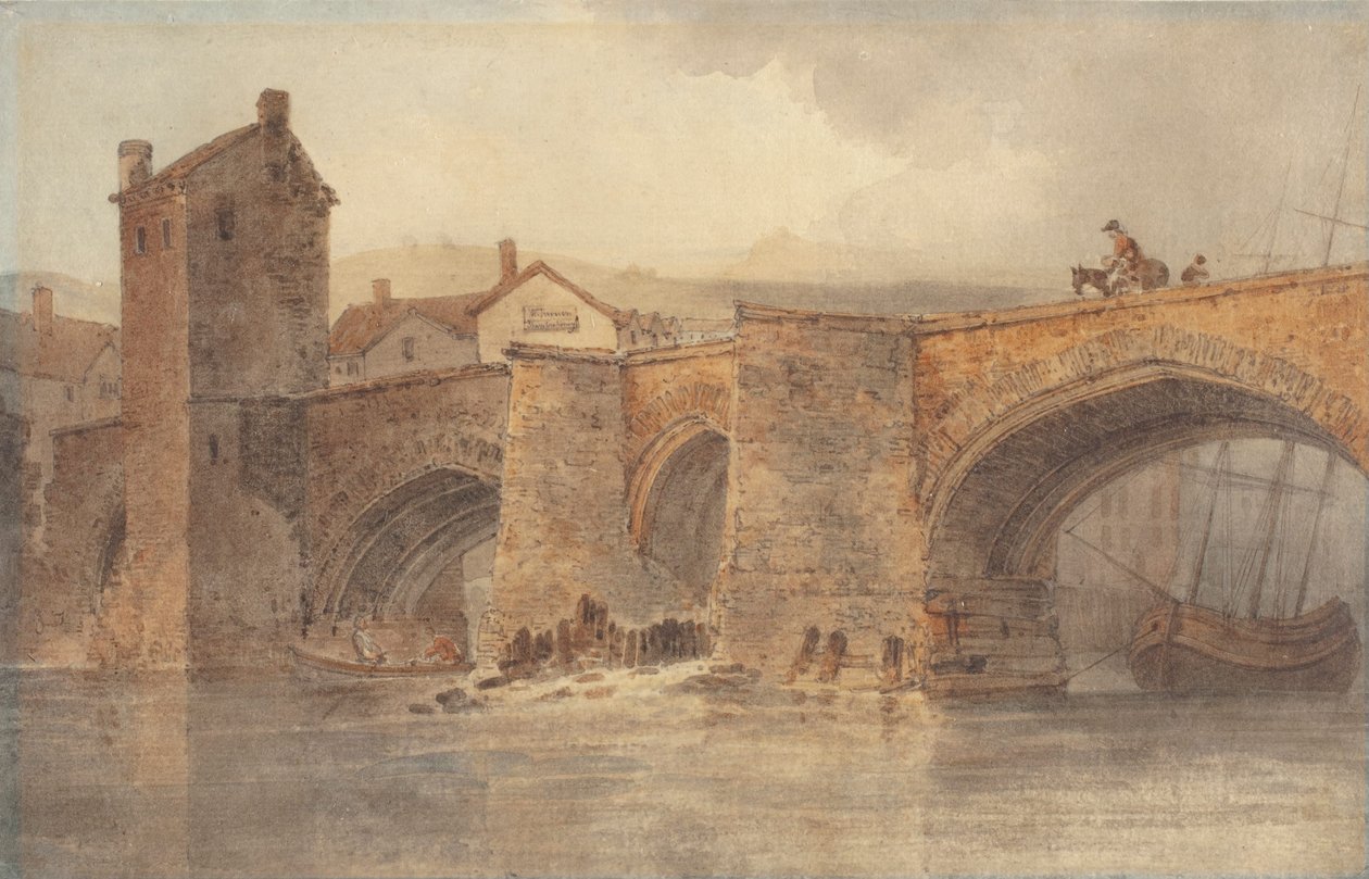 Chesterský most od Joseph Mallord William Turner