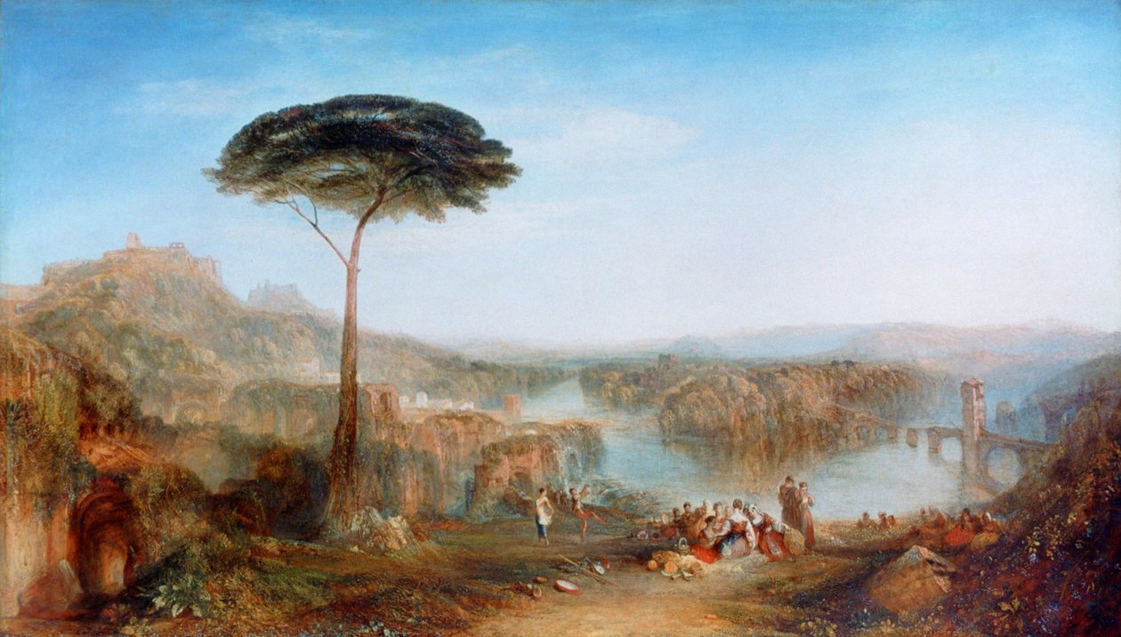 Childe Haroldova pouť, Itálie, 1832 od Joseph Mallord William Turner