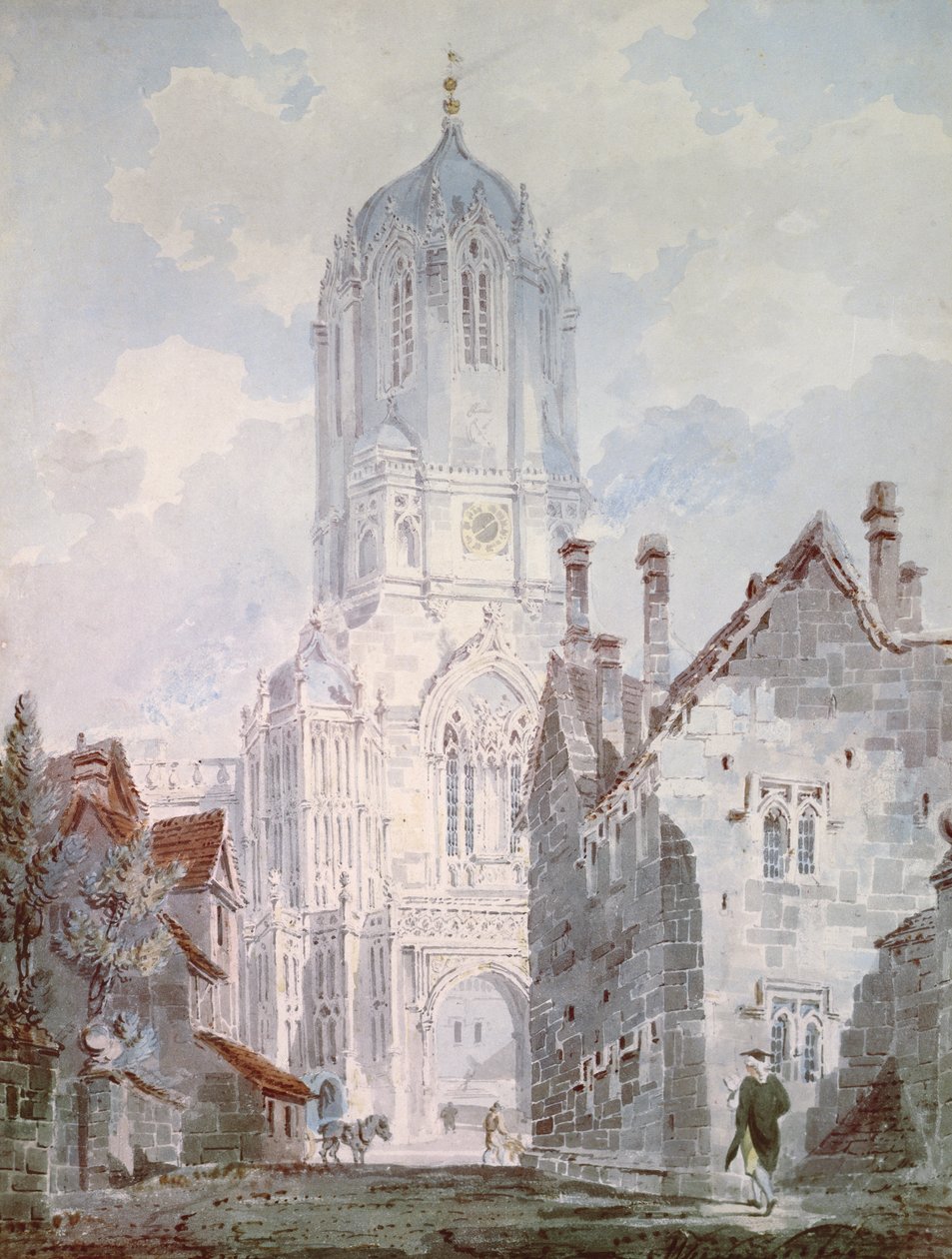 Christ Church, Oxford, 1795 od Joseph Mallord William Turner