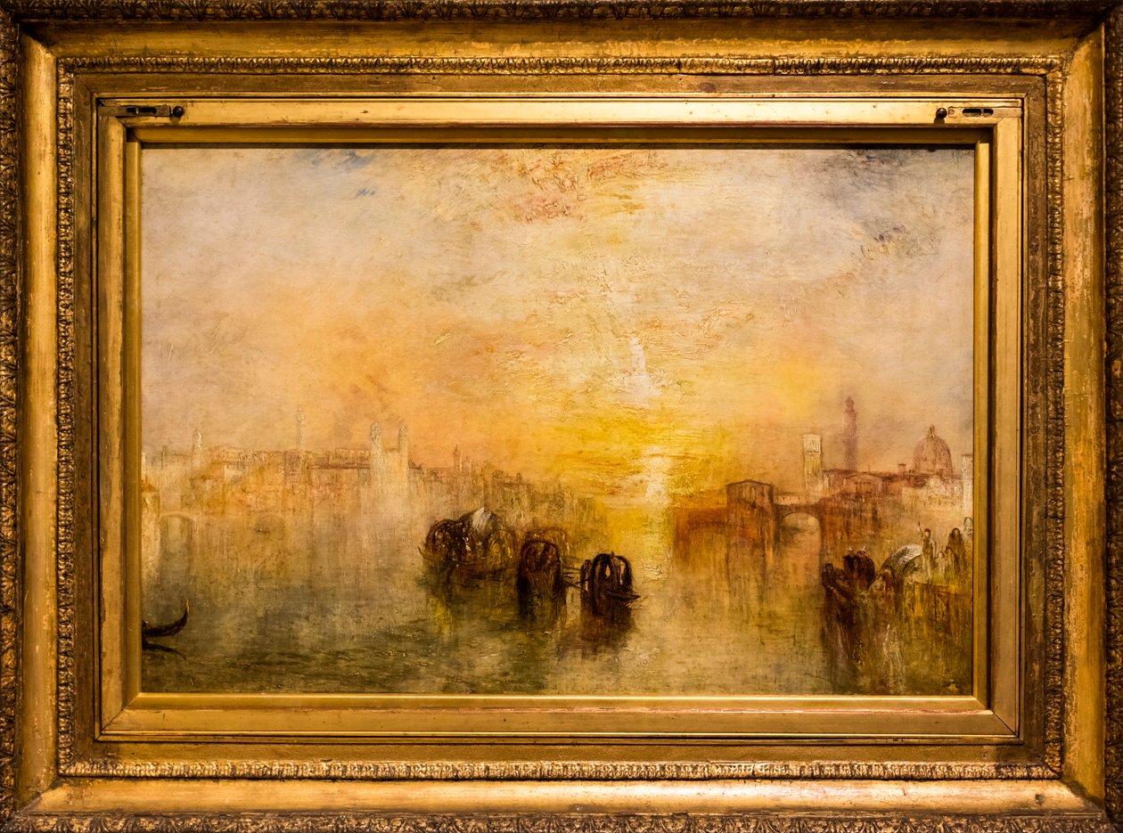 Odjezd na ples (San Martino) od Joseph Mallord William Turner