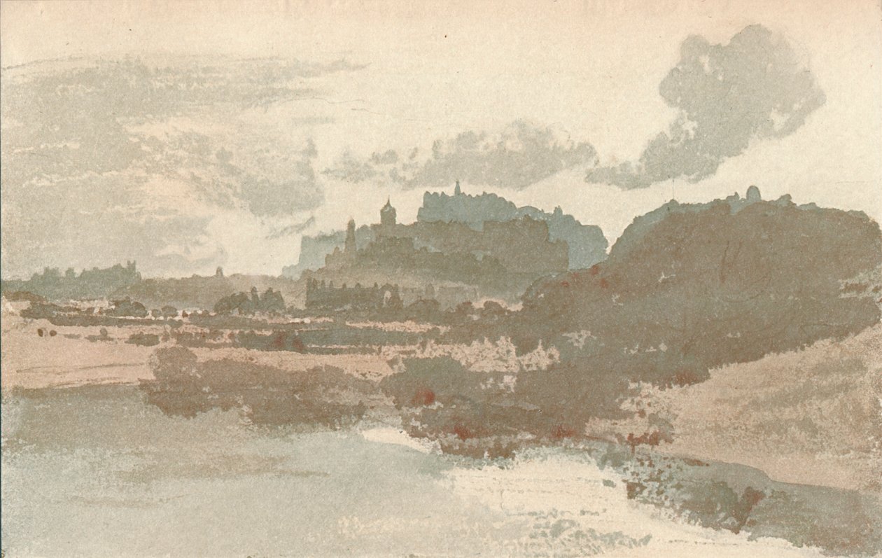Edinburgh: Ze St. Margarets Loch, 1909 od Joseph Mallord William Turner