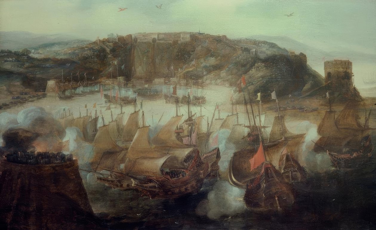 Dobytí Salvadoru 1624 / A. v. Eertvelt od Joseph Mallord William Turner