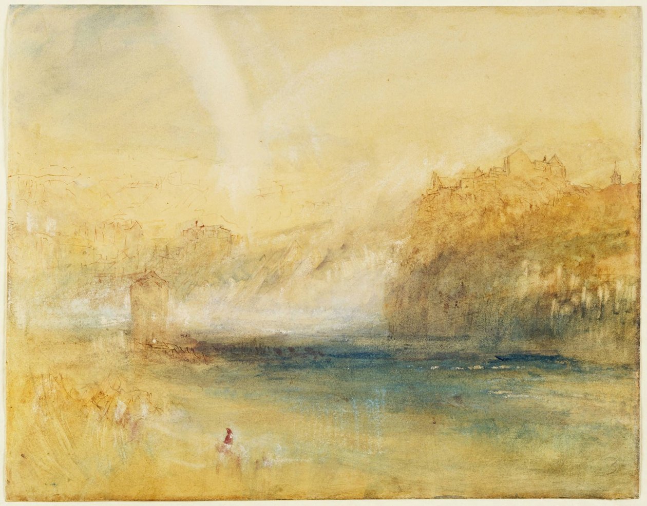Vodopády u Schaffhausenu od Joseph Mallord William Turner