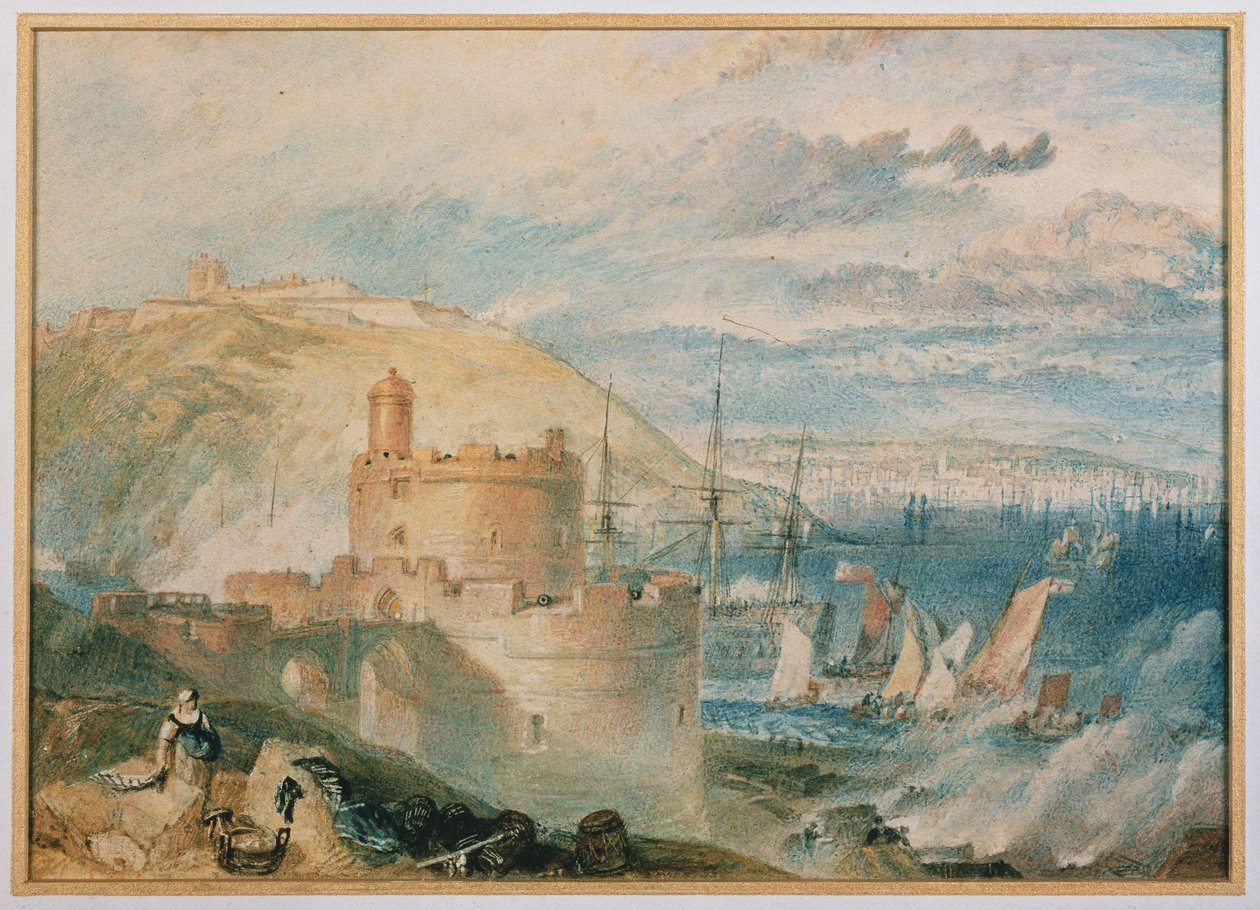 Falmouth Harbour, kolem roku 1825 od Joseph Mallord William Turner