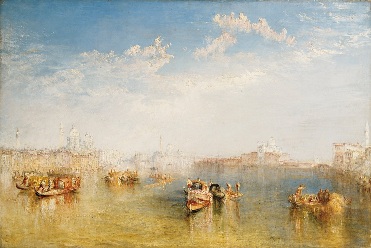 Giudecca, Žena zdraví a San Giorgio od Joseph Mallord William Turner