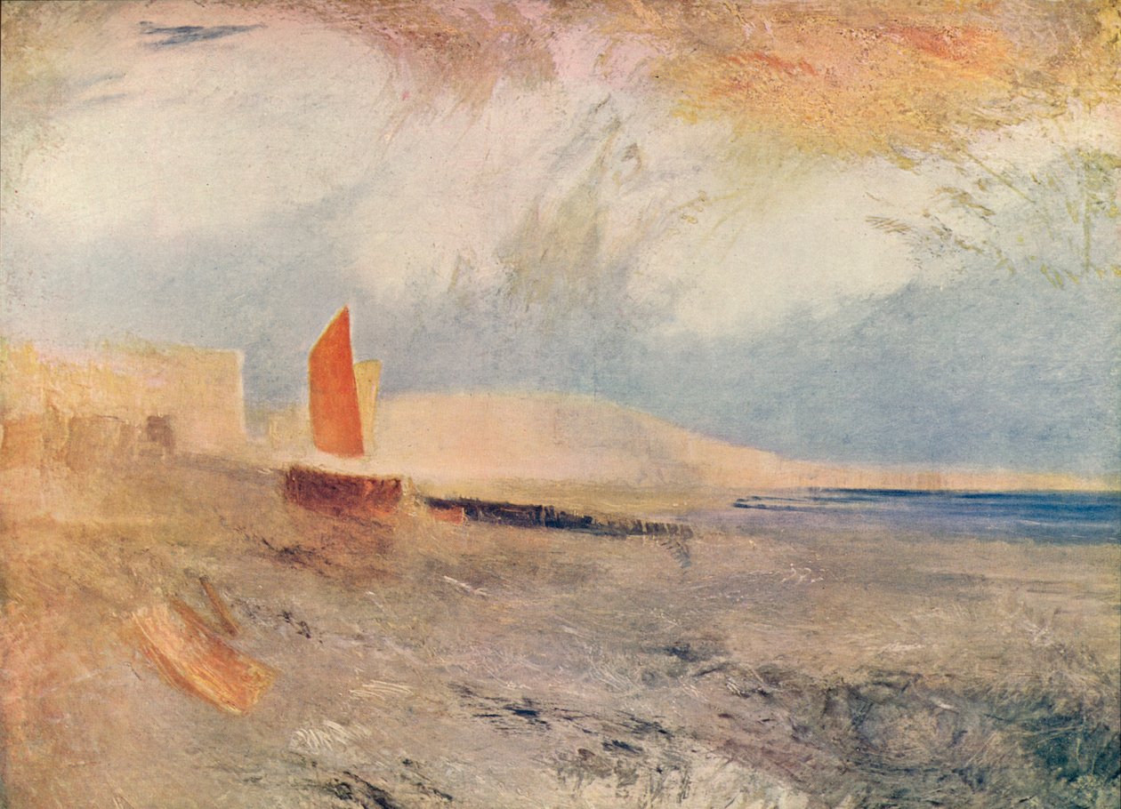 Hastings, 19. století, 1910 od Joseph Mallord William Turner