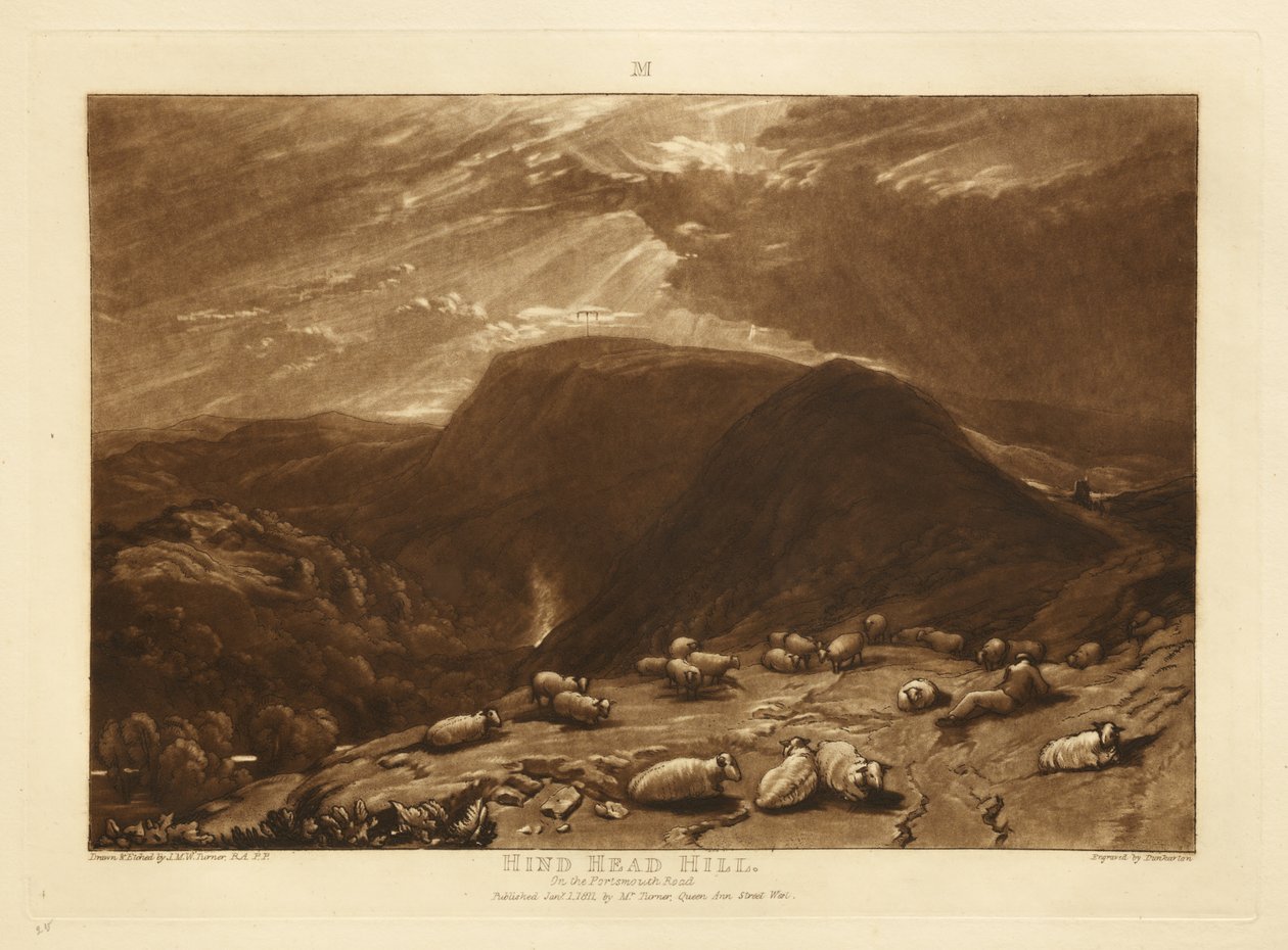 Kopec Hindhead od Joseph Mallord William Turner