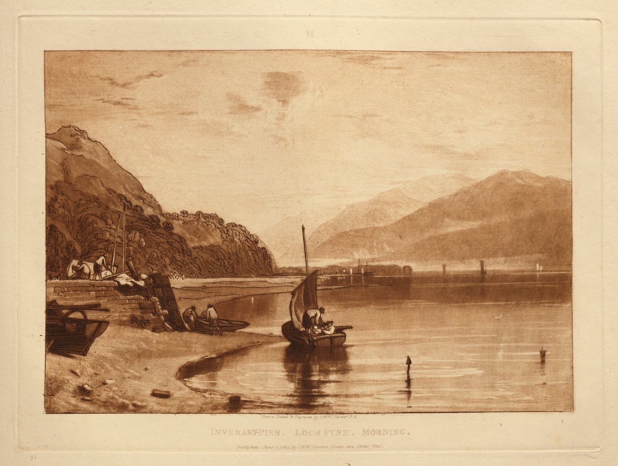Molo v Inverary od Joseph Mallord William Turner