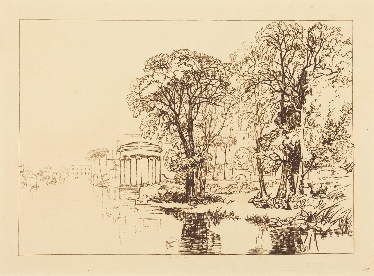 Isleworth od Joseph Mallord William Turner