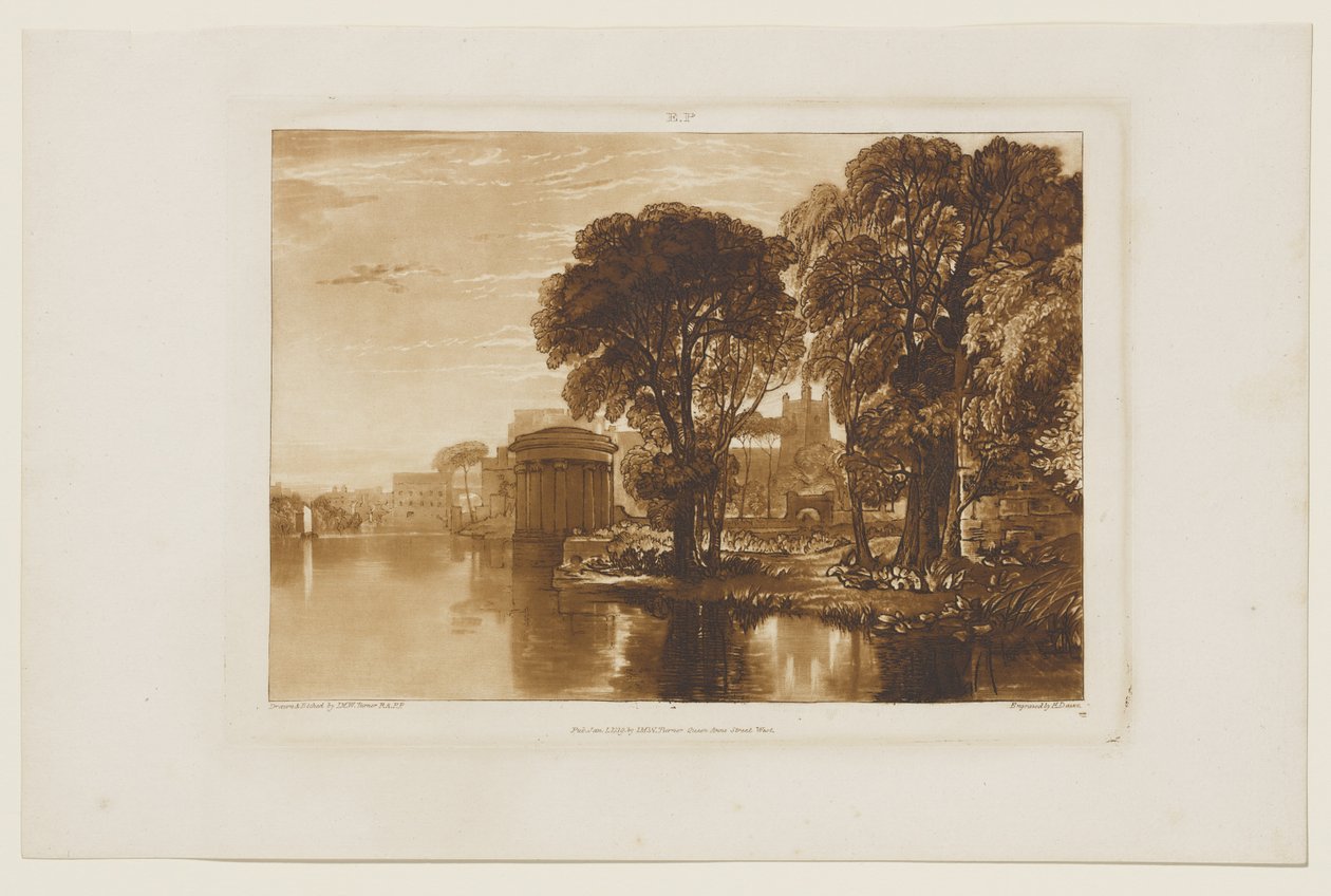 Isleworth od Joseph Mallord William Turner