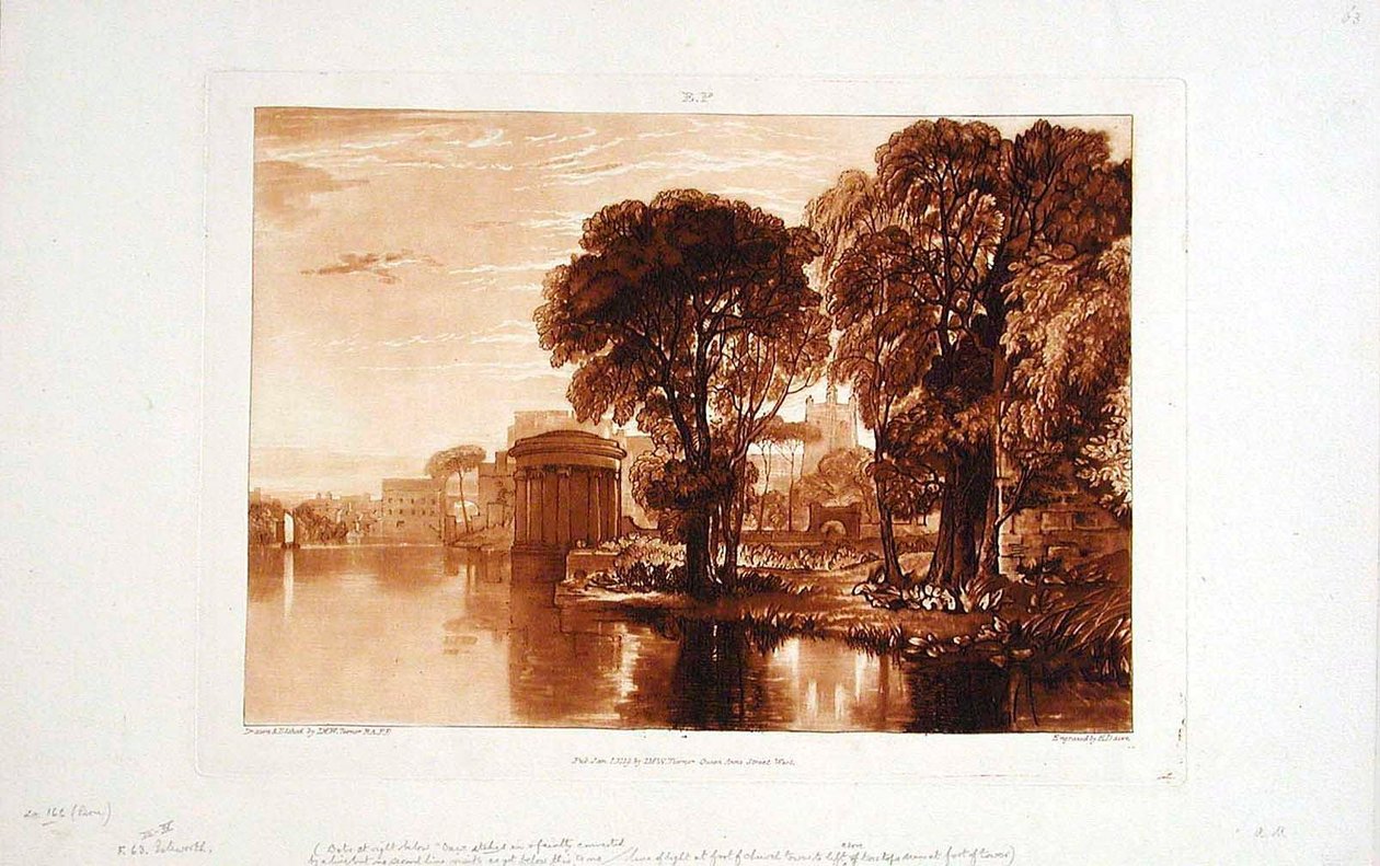 Isleworth od Joseph Mallord William Turner