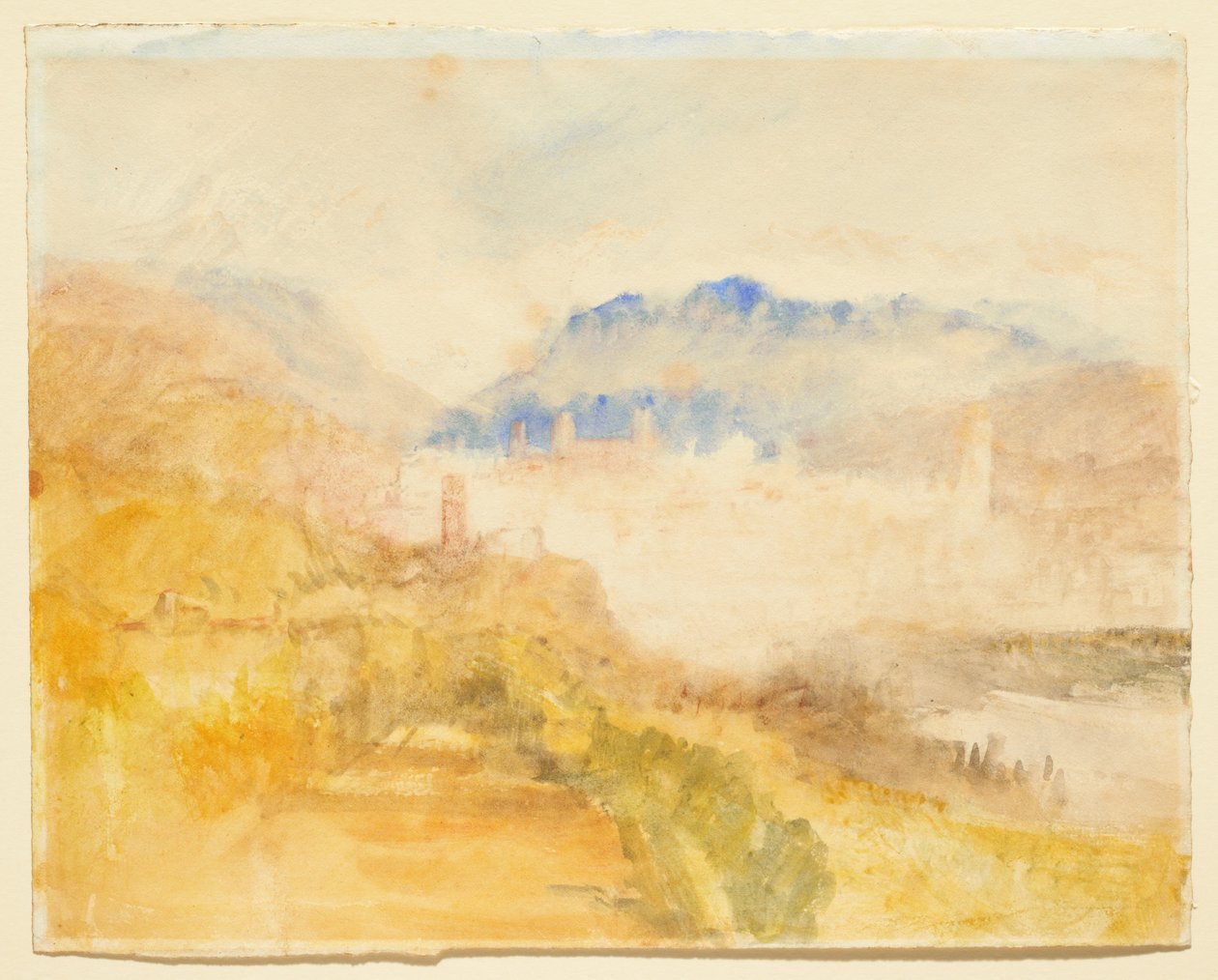 Ivrea od Joseph Mallord William Turner