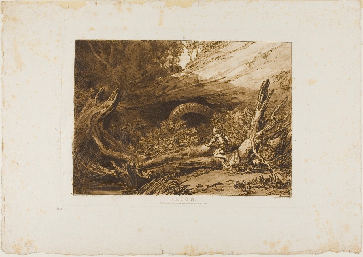 Jason, deska 6 z Book of Studies od Joseph Mallord William Turner
