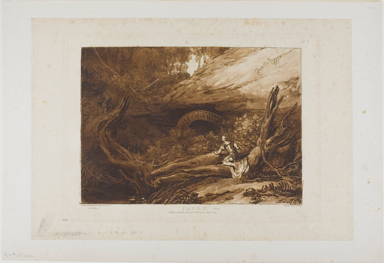 Jason, deska 6 z Book of Studies od Joseph Mallord William Turner