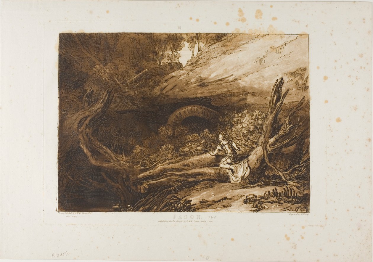 Jason, deska 6 z Knihy studií od Joseph Mallord William Turner