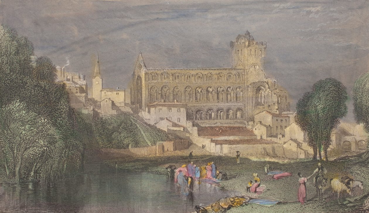 Opatství v Jedburghu od Joseph Mallord William Turner