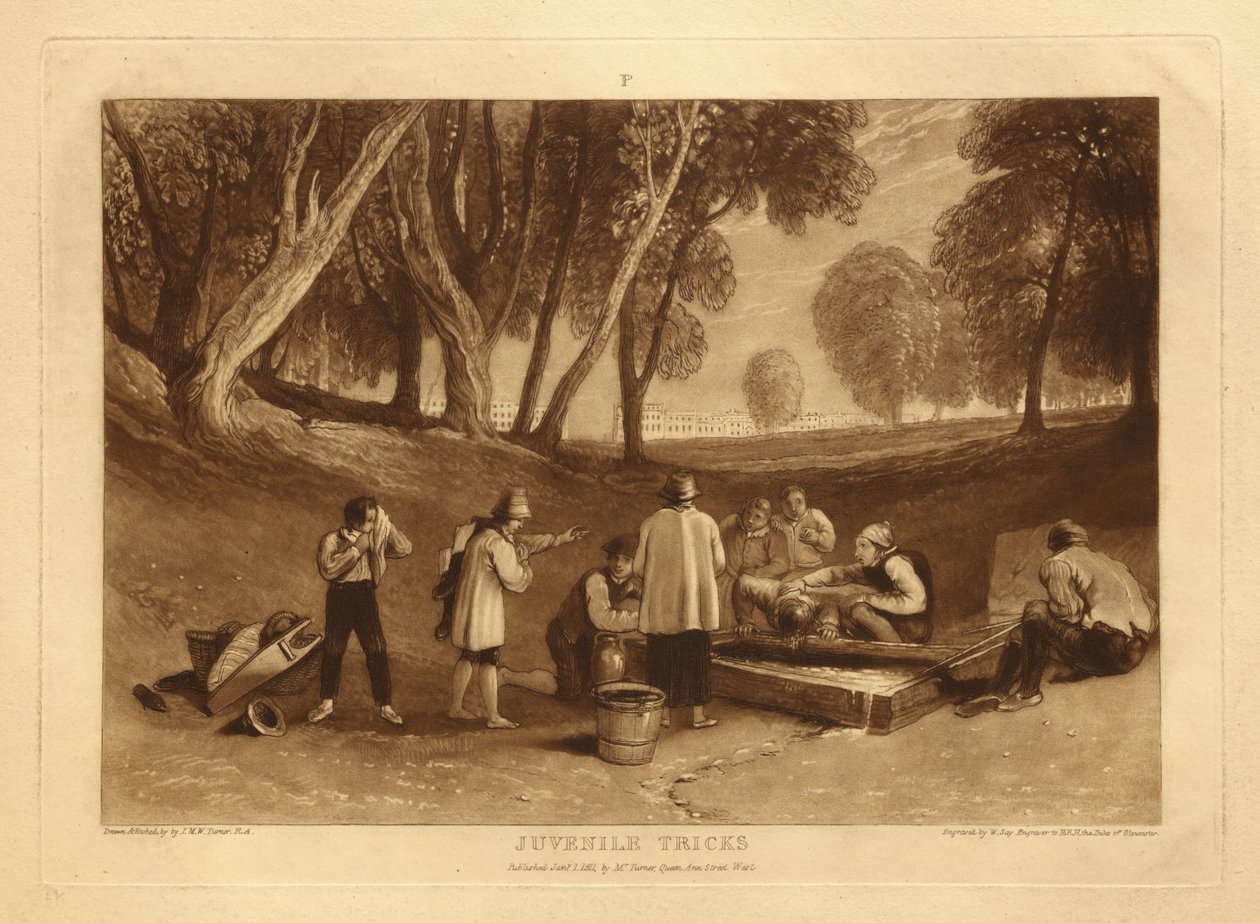 Mladické kousky od Joseph Mallord William Turner