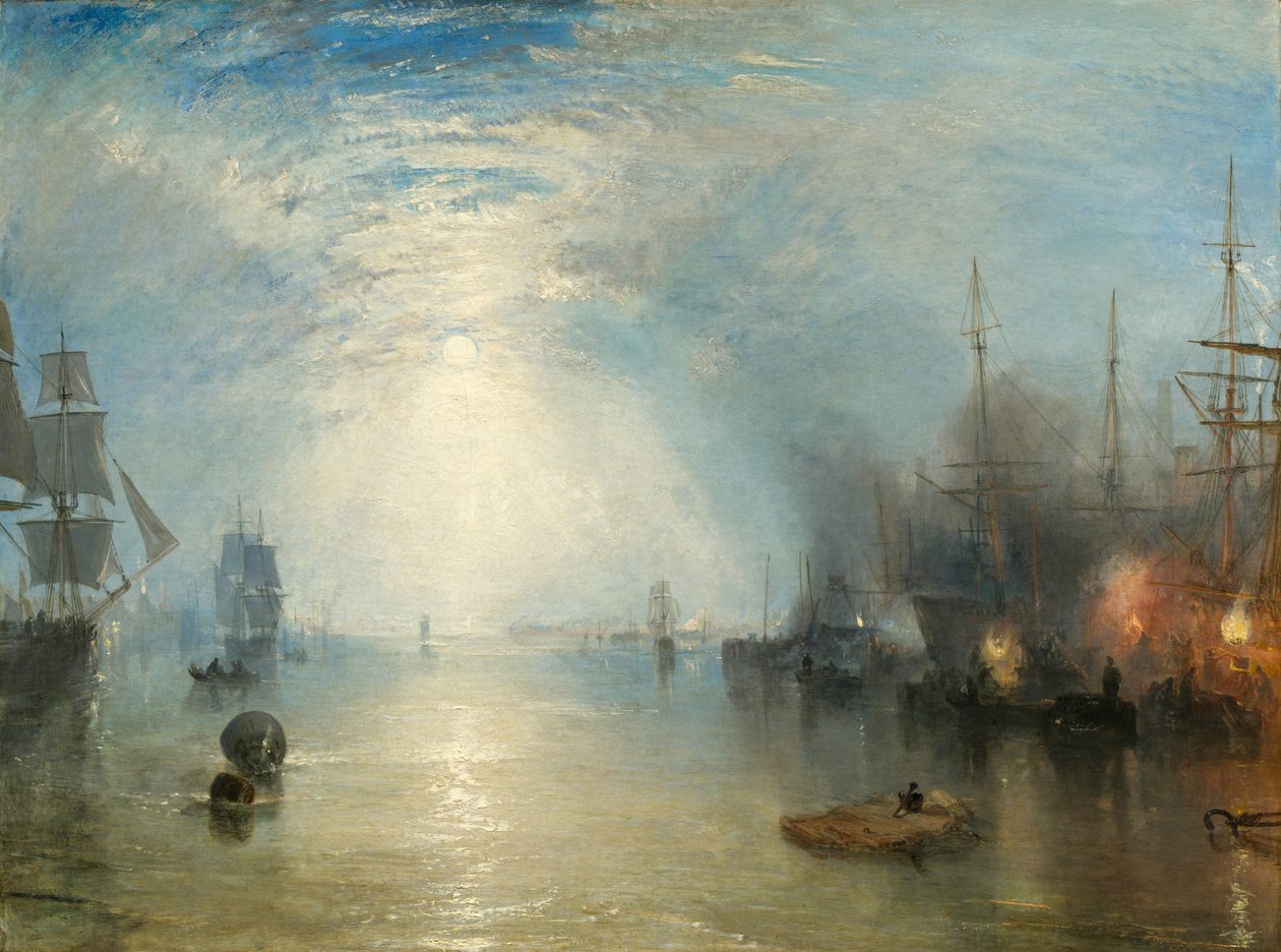 Keelmen Heaving in Coals by Moonlight od Joseph Mallord William Turner
