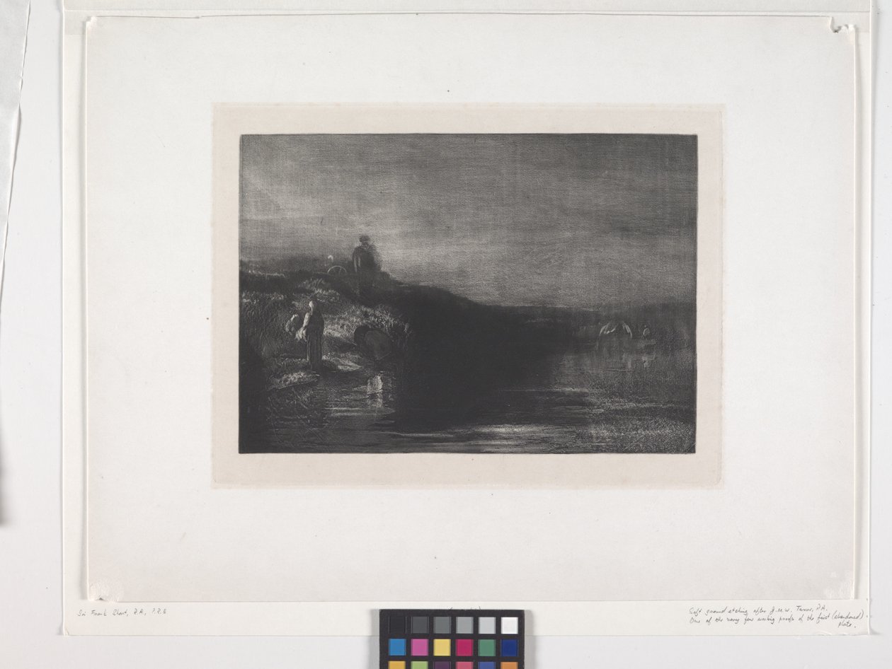 Kingston Bank, č. 1 od Joseph Mallord William Turner