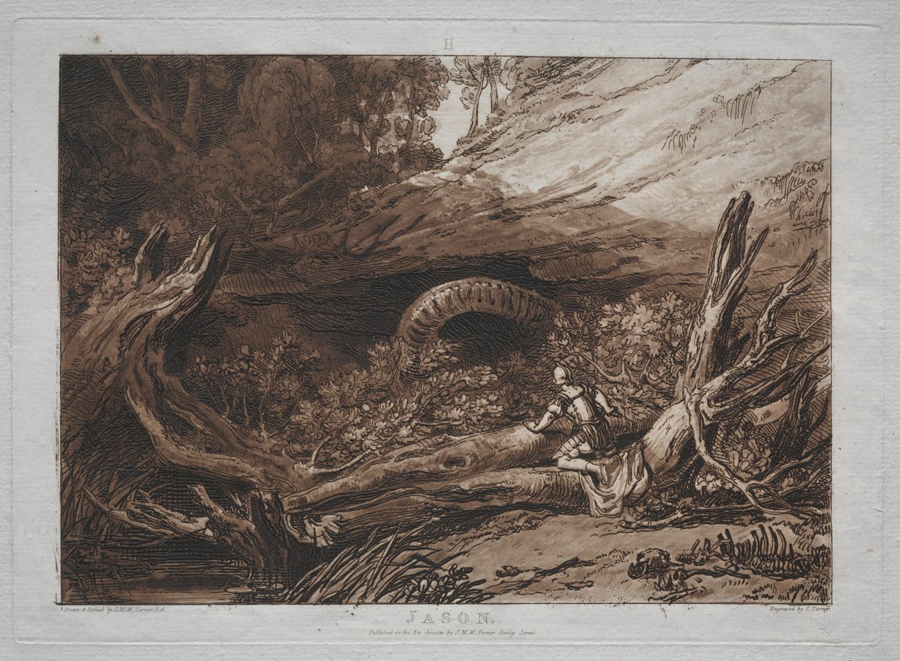 Kniha studií: Jason od Joseph Mallord William Turner